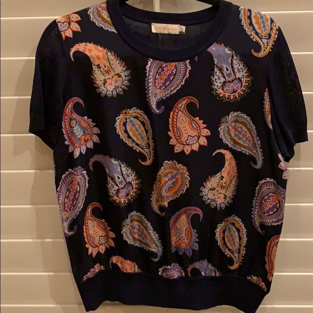 Worn Tory Burch top